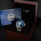 Vostok Europe N1 Rocket Radio Room Limited Edition muški sat NH34-224A793-B, plavi brojčanik, kaiš: nerđajući čelik, srebrni