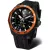 Vostok Europe N1 Rocket GMT muški sat NH34A-225C714-SBLK, crni brojčanik, kaiš: silikon, crni