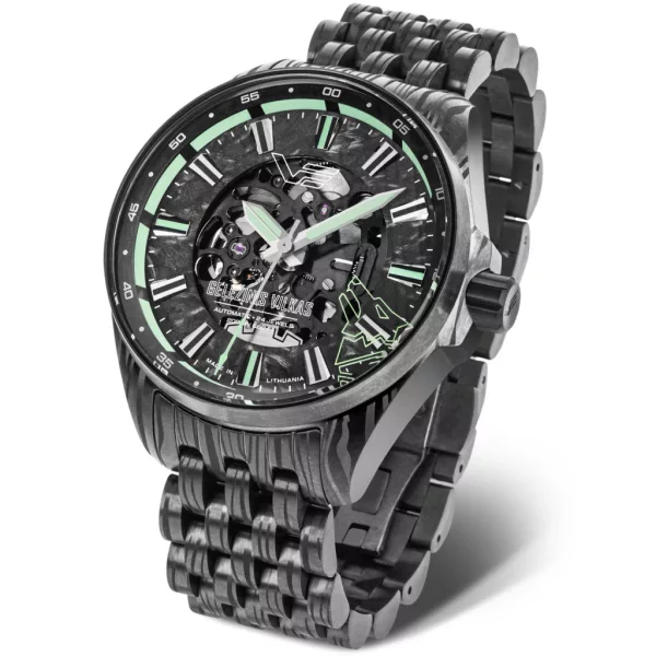 Vostok Europe Geležinis Vilkas muški sat NH72-326D777