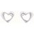 Calvin Klein Heart Stud Žensko minđuše CKJ35000759