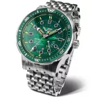 Vostok Europe Batiscafos muški sat PX84-511A770-B, zeleni brojčanik, kaiš: nerđajući čelik, srebrni