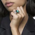 Swarovski Chroma prsten 58 5610801