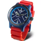 Vostok Europe Object X Limited Edition muški sat NH35-599E776, plavi brojčanik, kaiš: silikon, beli