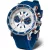 Vostok Europe Lunokhod 2 muški sat 6S21-620A630, beli brojčanik, kaiš: silikon, plavi