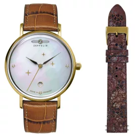 Zeppelin Luna ženski sat komplet 7131-5