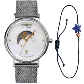 Zeppelin Luna ženski sat komplet 7133M-1