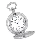 Tiko Time džepni sat sa motivom lovca, srebrne boje 7463-3