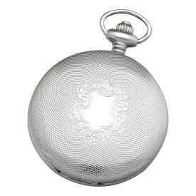   Astron muški džepni sat sa motivom štita, srebrne boje 8511-0