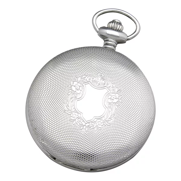 Astron muški džepni sat sa motivom štita, srebrne boje 8511-0