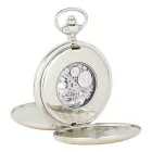 Astron mehanički skeleton džepni sat, dvobojni 8514-3