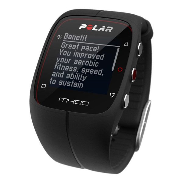 Polar M400 Black HR unisex karóra