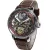 Poljot International Globetrotter Limited Edition muški sat 9730.2940554, kaiš: koža, braon