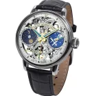 Poljot International Orbita Limited Edition muški sat 9931.2940565, kaiš: koža, crni