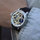 Poljot International Orbita Limited Edition muški sat 9931.2940565, kaiš: koža, crni