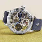 Poljot International Sputnik Limited Edition muški sat 9931.2940771, kaiš: koža, plavi