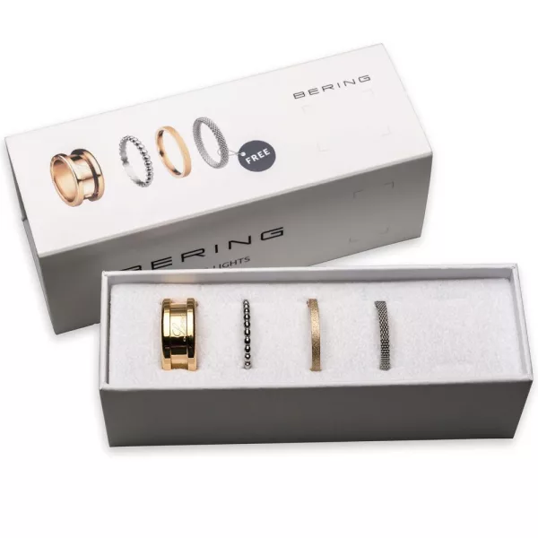 Bering Žensko prsten komplet BICOLOUR-9