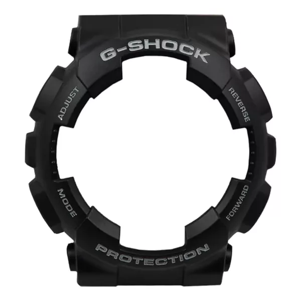 Casio G-Shock GA-100-1A4 bezel (luneta) od smole, crni