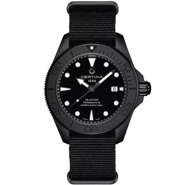Certina DS Action Diver 43mm Powermatic 80 muški sat C032.607.38.051.00