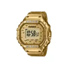 Casio J Balvin Collaboration uniseks sat-prsten CRW-001JB-9ER, kaiš: nerđajući čelik, zlatni
