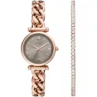 Fossil Carlie ženski sat komplet ES5378SET