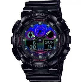 Casio G-Shock Virtual Rainbow muški sat GA-100RGB-1AER