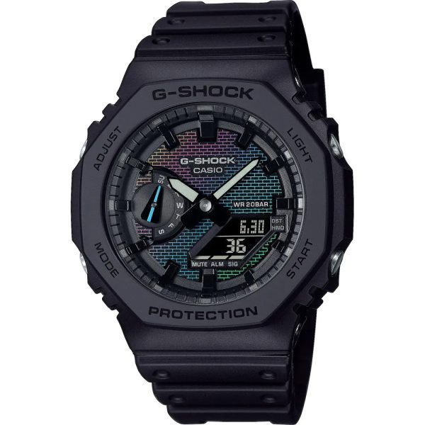 Casio G-Shock Rainbow Brick Wall muški sat GA-2100RW-1AER