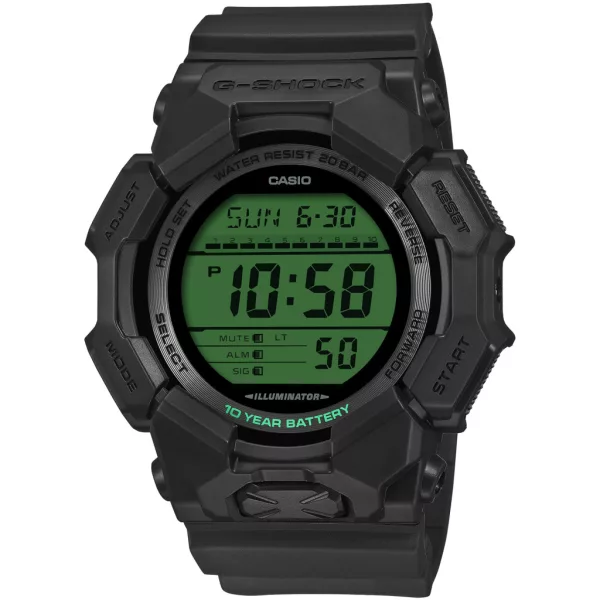 Casio G-Shock Black & Electro Green muški sat GD-010BEG-1ER
