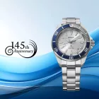 Seiko Prospex 145th Anniversary Limited Edition muški sat HBB001K1, srebrni brojčanik, kaiš: nerđajući čelik, srebrni