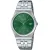 Casio Collection uniseks sat MTP-B145D-3AVEF, zeleni brojčanik, kaiš: nerđajući čelik, srebrni