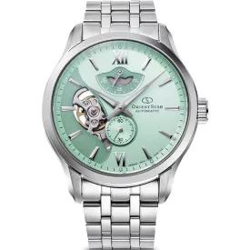   Orient Star Layered Skeleton Mint Green Limited Edition muški sat RE-AV0B11E00B