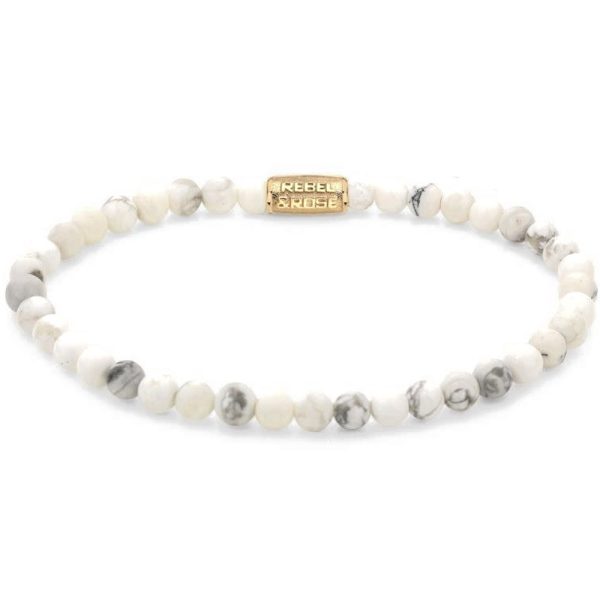 Rebel & Rose Virgin White Gold Žensko narukvica XS RR-40112-G-XS