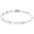 Rebel & Rose Virgin White Silver Žensko narukvica XS RR-40118-S-XS