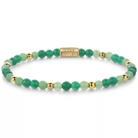   Rebel & Rose Green Morning Vibes čovek narukvica S RR-40122-G-S