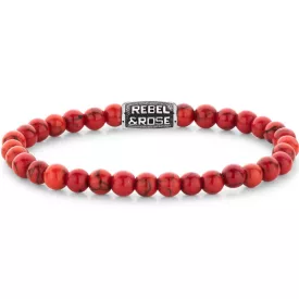   Rebel & Rose Red Delight Vintage čovek narukvica M RR-60118-V-M