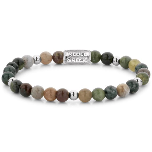 Rebel & Rose Indian Summer Silver Žensko narukvica M RR-60123-S-M