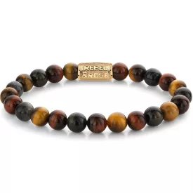   Rebel & Rose Who's afraid of the Tiger Gold čovek narukvica M RR-80088-G-M