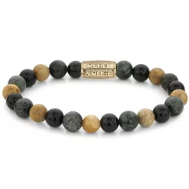   Rebel & Rose Autumn Storm Gold čovek narukvica M RR-80091-G-M