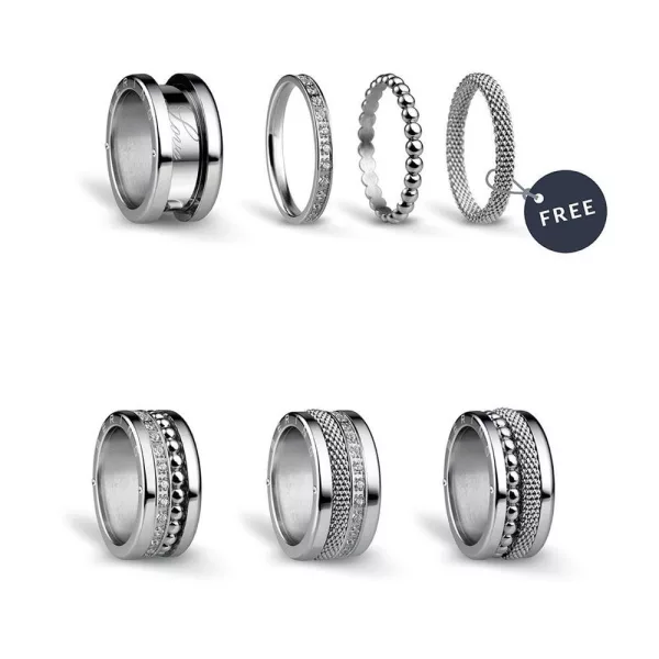 Bering Žensko prsten komplet SILVERLIGHTS-7