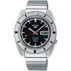 Seiko 5 Sports Heritage Design Re-Creation “Pepper black” Limited Edition muški sat komplet SRPL05K1