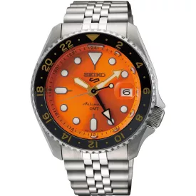   Seiko Seiko 5 Sports GMT 'Mikan Orange' muški sat SSK005K1