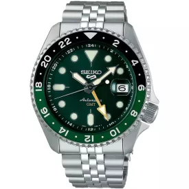 Seiko 5 Sports SKX GMT Bi-Colour Green muški sat SSK035K1
