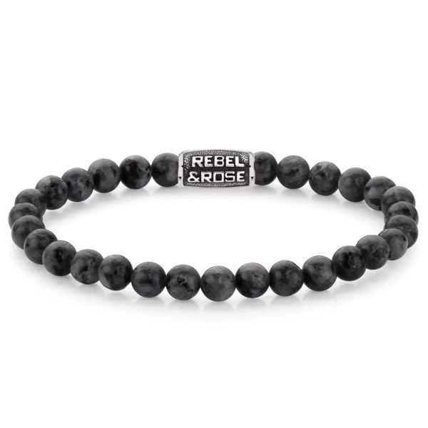 Rebel & Rose Grey Seduction Vintage Žensko narukvica M RR-60117-V-M