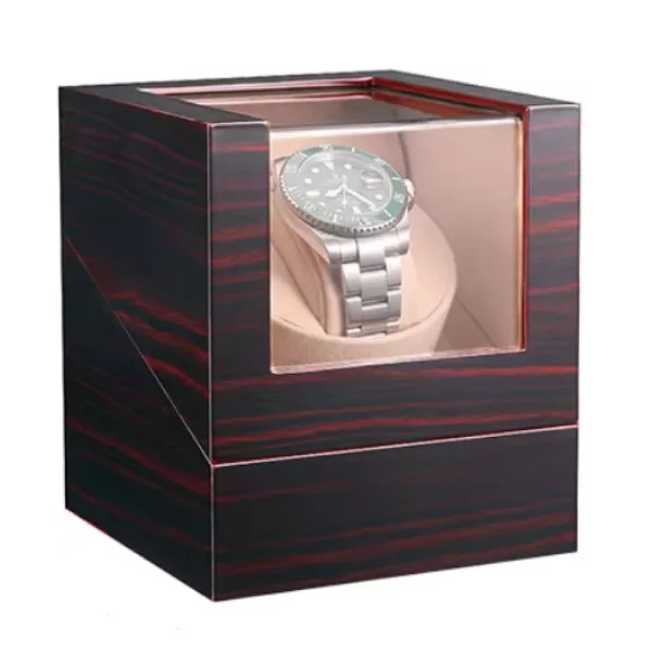 Fa óraforgató 1 órának mahagóni